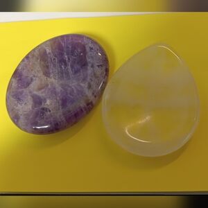 2 Thumb Worry Stones (New)